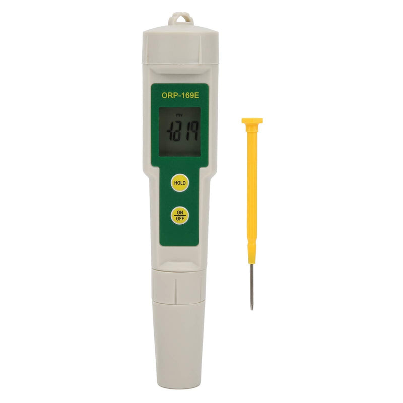 [Australia - AusPower] - ORP Meter, Digital PH Meter IP65 ORP Analyzer Tester, Water Positive Negative Electronic Tester -1999-1999mV with Large Backlit Display 