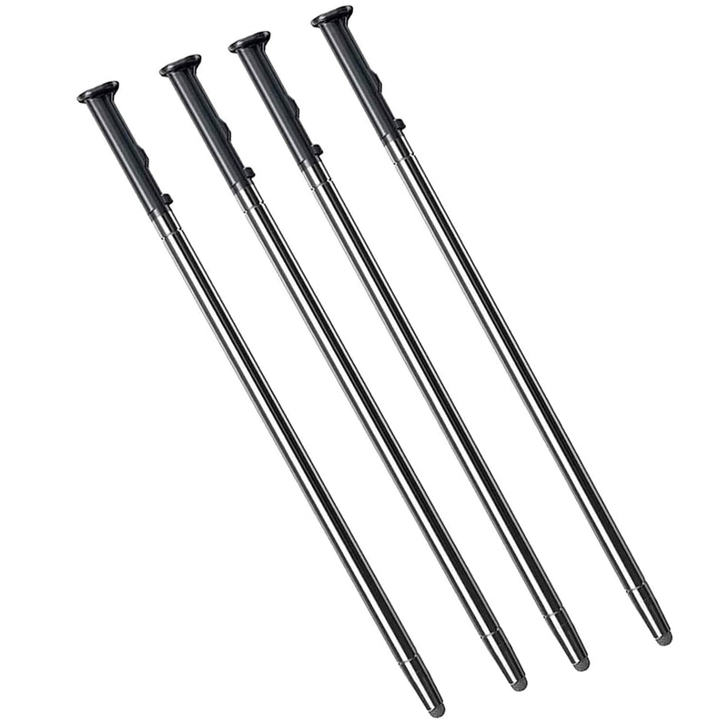[Australia - AusPower] - Black for Stylo 5 Pen Stylus 5 Pen Replacement Part for LG Stylo 5 Stylo 5+ Q720AM Q720VS Q720MS Q720PS Q720CS Q720MA Stylus S Pen Stylus Pen (4 Pack) 