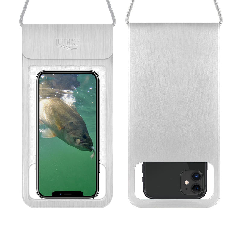 [Australia - AusPower] - LUCKY Fish Finder Waterproof Case Portable Water Resistant Mobile Bag Handheld Dry Bag Lightweight 