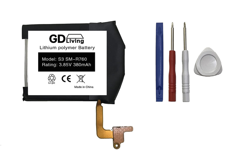 [Australia - AusPower] - ‘GD Living’ Replacement Battery for Samsung Gear S3 Smart Watch 