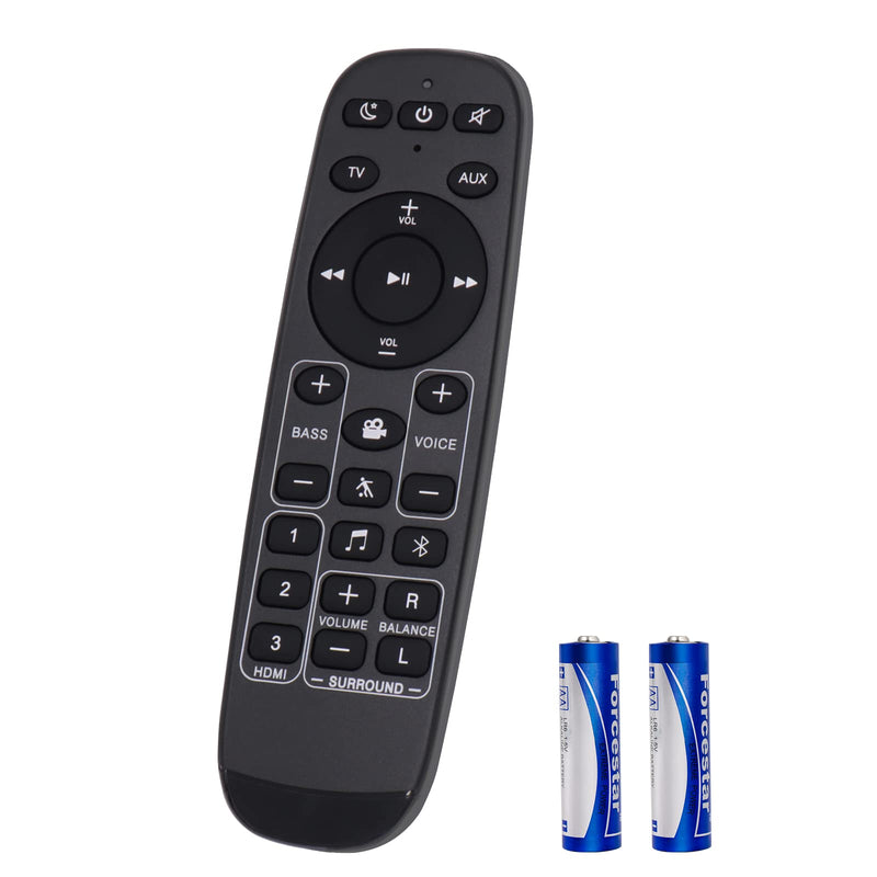 [Australia - AusPower] - New Replacement Remote Control Polk Audio for Polk MagniFi 2, RE9114-1, RE91141, RTRE91141 MagniFi 2,Polk Omni SB1 Soundbar Home Theater Surroundbar System (Include Batteries) 