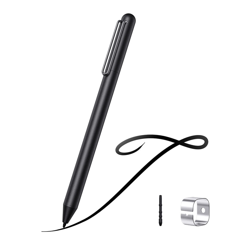 [Australia - AusPower] - TiMOVO USI Stylus Pen Compatible with Chromebook, 4096 Level Pressure & Palm Rejection Active Stylus Fit Chromebook Duet, Chromebook x360 12b/14c, Chromebook Flip C436/CX5, Galaxy Chromebook, Black 