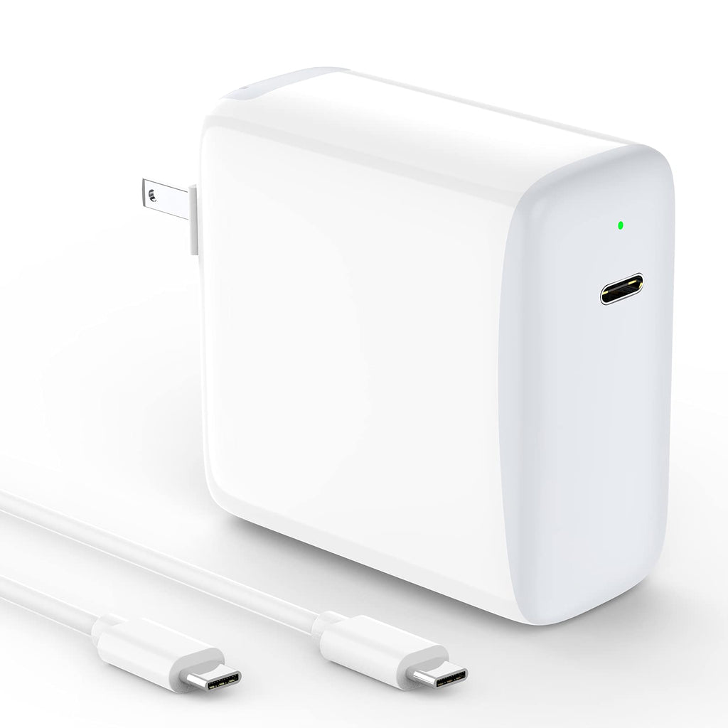 [Australia - AusPower] - USB C Fast Charger for MacBook Air, MacBook 12 inch, iPad Pro, iPad Air 4 and More USB C Devices, 45W Power Supply Thunderbolt 3, LED, Foldable Plug. 2M USB-C Charging Cable Included. 