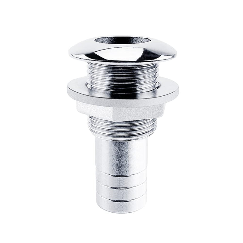 [Australia - AusPower] - Stainless Steel Boat Thru Hull Fitting Drain for 3/4" Hose 