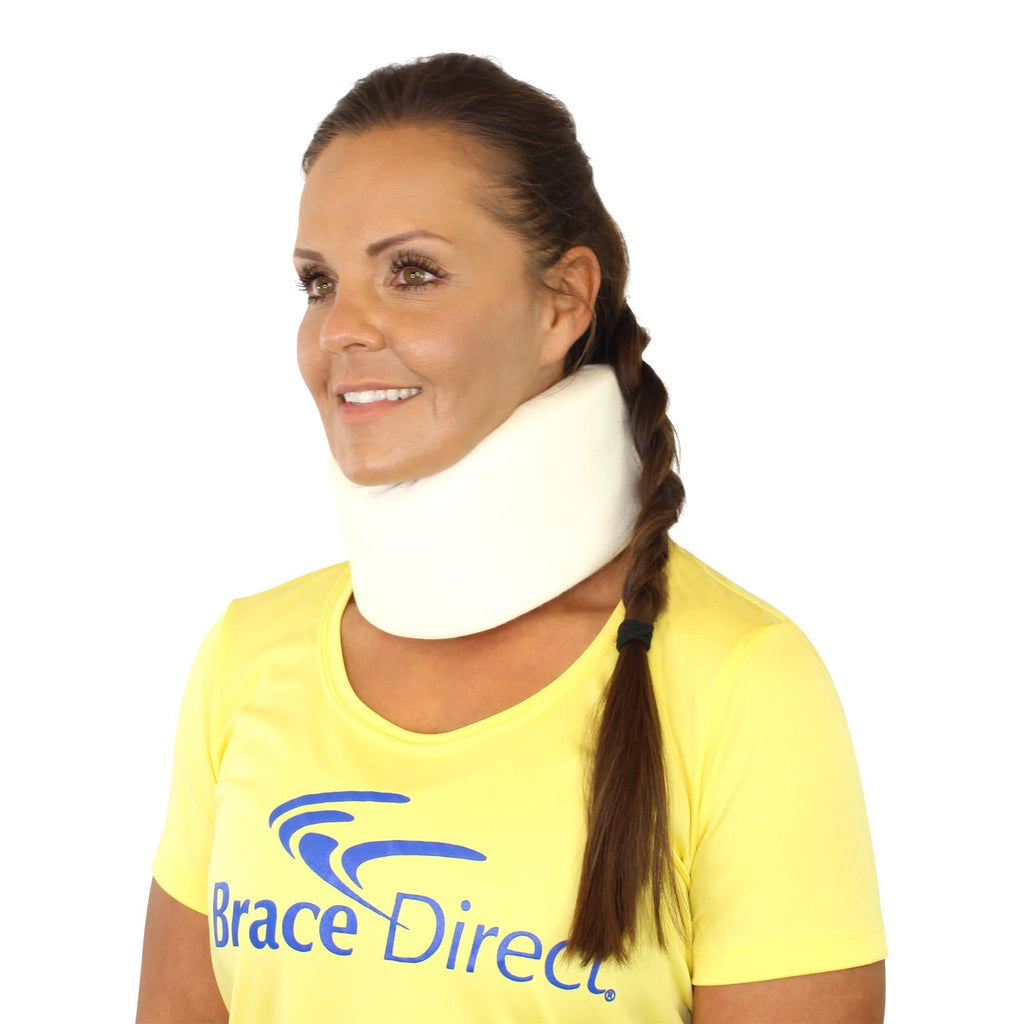 [Australia - AusPower] - Foam Cervical Neck Collar for Neck Injuries, Aligns The Spine, Rehabilitates Neck, Head Spinal Injuries - Wraps to Provide Pain Relief & Support, Limits Mobility & Provides Protection by Brace Direct M 