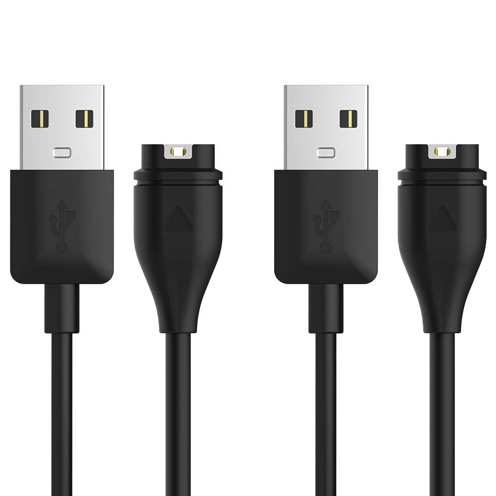 [Australia - AusPower] - Charging Cable Compatible with Garmin Venu 2/Venu 2 Plus/Venu 2S/Venu Smartwatch, 2Pack Replacement USB Charging Charger Cord for Venu 2 Smart Watch - 2Pack 