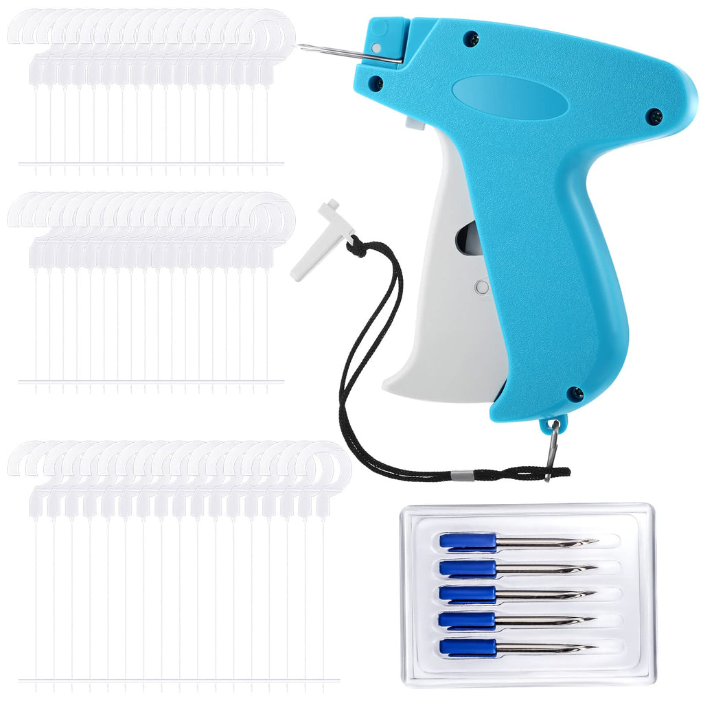 [Australia - AusPower] - 1506 Pieces Clothes Tagging Applicator Set, Include Garment Tag Attacher with 5 Steel Needles and 1500 J-Hook Standard Tagging Fasteners in 3 Sizes for Fine Tagging Applications 