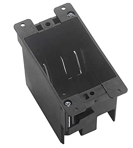 [Australia - AusPower] - Single Gang PVC Electrical Switch/Outlet Box, Old Work ,Cut-in, UL Approved, Grey 