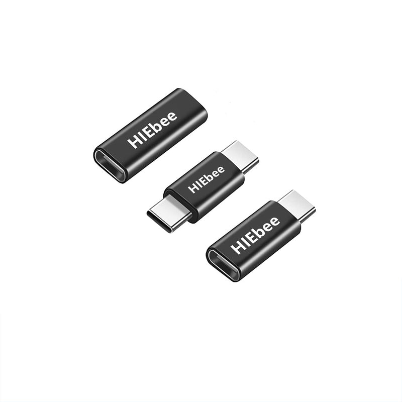 [Australia - AusPower] - [3in1 Pack] USB 3.1 C Extension Coupler Adapter:USB C Male to Male,C Female to Female,C Male to Female Compatible with MacBook,Nintendo Switch,Thunderbolt3 and More 