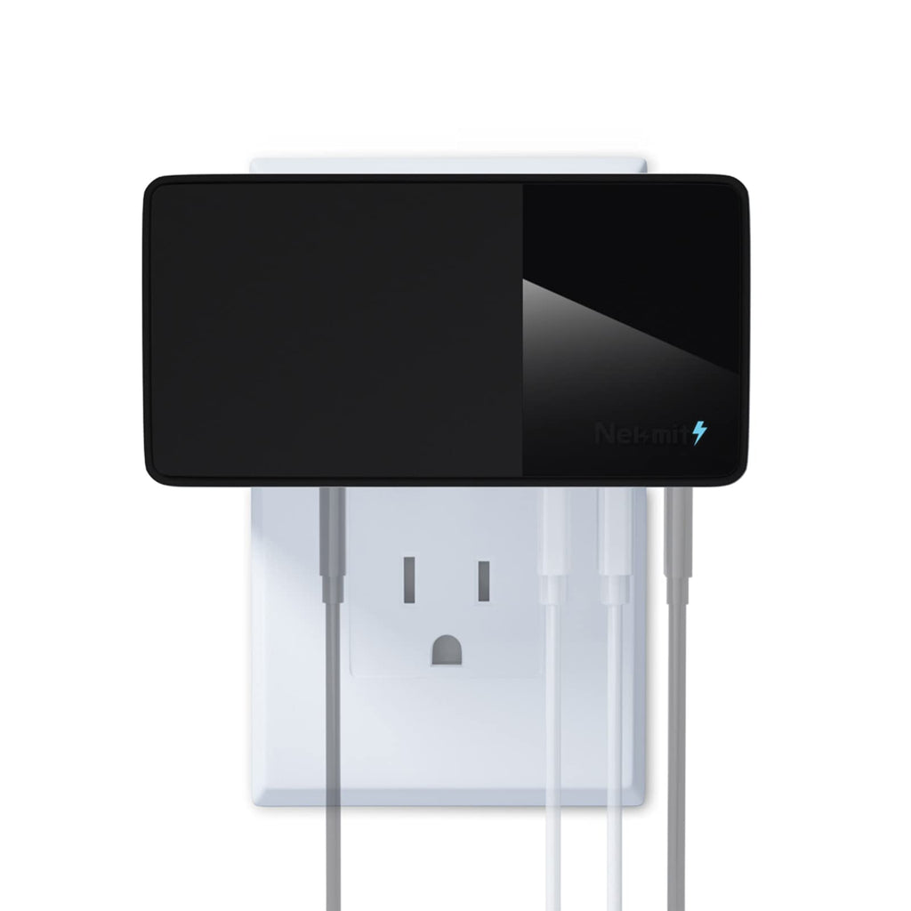 [Australia - AusPower] - Nekmit USB C Charger, 90W 4 Port Power Delivery PD 3.0 PPS Fast Charger, for MacBook, Dell XPS 13, iPhone 13/13 Pro/12/12 Mini/12 Pro/12 Pro Max, Galaxy S20/S10, Note 10+/10, iPad Pro, Pixel, Black 