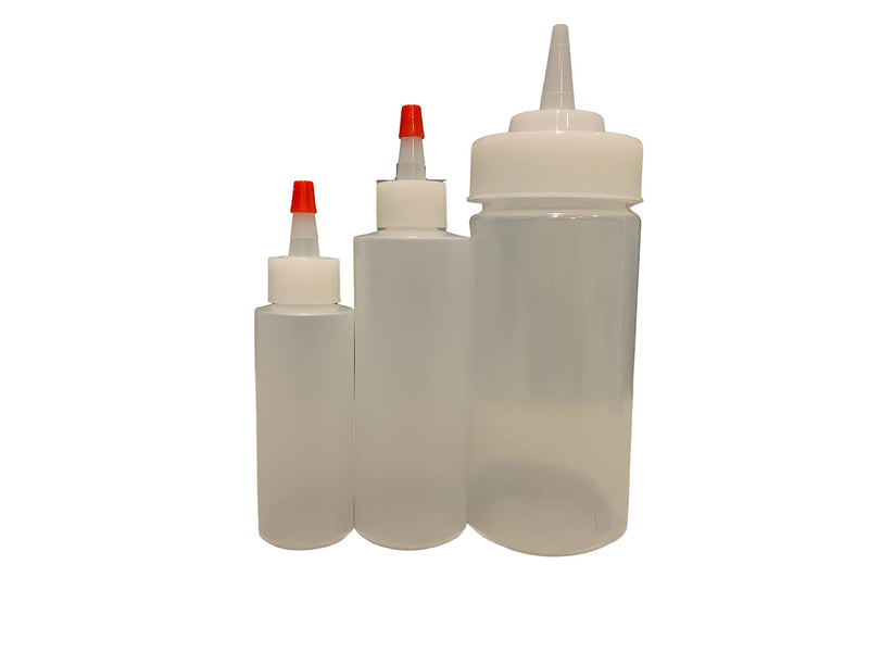 [Australia - AusPower] - Squeeze Bottles for Condiments, Baking and Crafts BPA Free 8 oz 4 oz and 2 oz 
