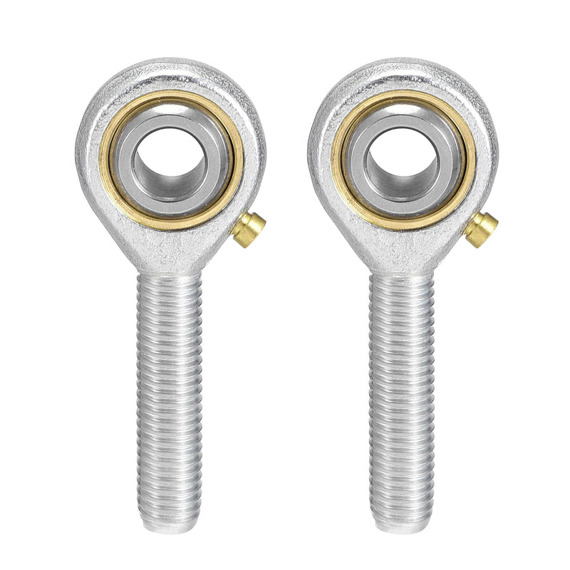 [Australia - AusPower] - uxcell POSB5 Rod End Bearings 5/16-inch Bore Pre-Lubricated Bearings 5/16-24 Male Thread Left Hand 2pcs 5/16" 