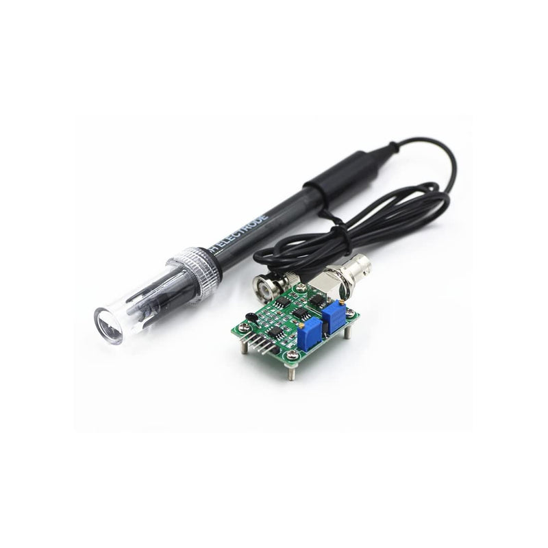 [Australia - AusPower] - PH Sensor for Arduino, PH0-14 Value Detect Sensor Module + PH Electrode Probe BNC, PH Sensor UNO, PH Sensor Arduino Kit, PH Sensor Raspberry Pi Kit, by HQ&LP 