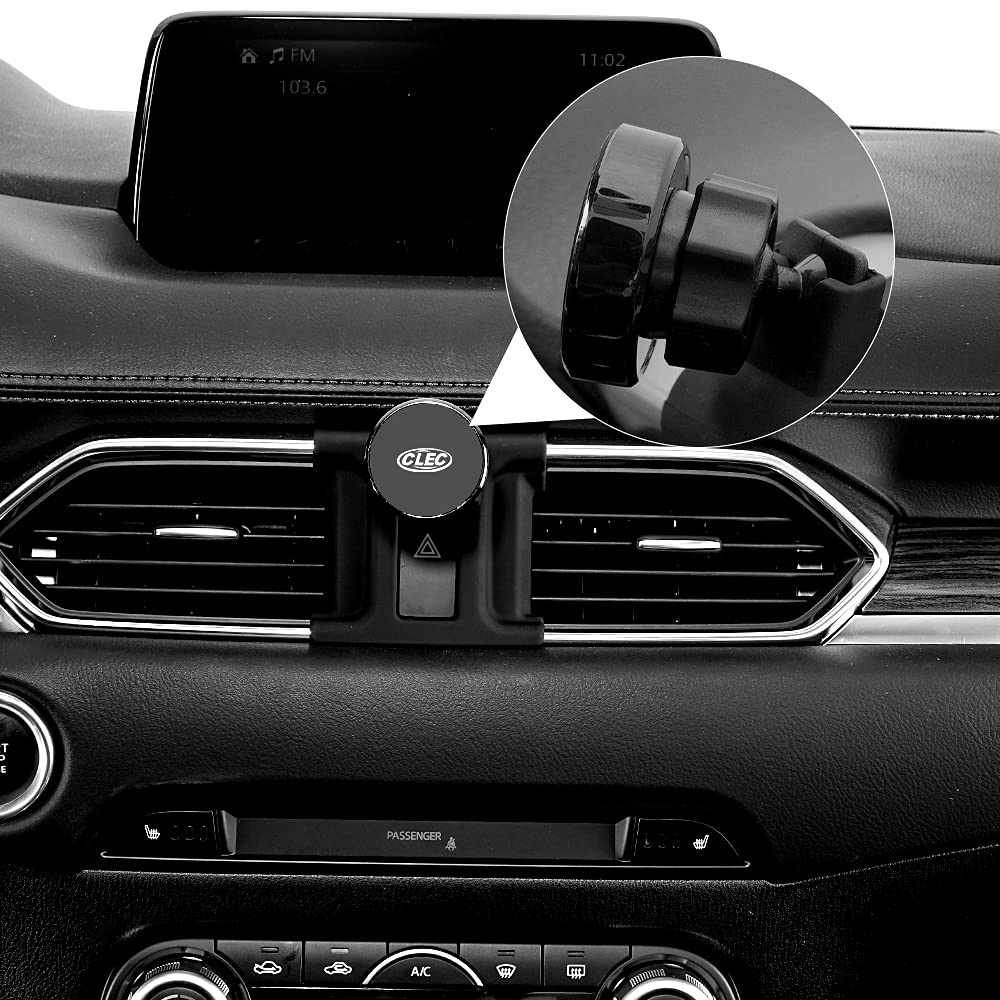 [Australia - AusPower] - Zchan Car Phone Holder fit for Mazda CX-5,Air Vent Phone Mount fit for CX-5 2015-2021,Custom fit Magnetic Phone Holder Compatible for All Phones fit for Mazda CX-5 CX-5 2015-2021 