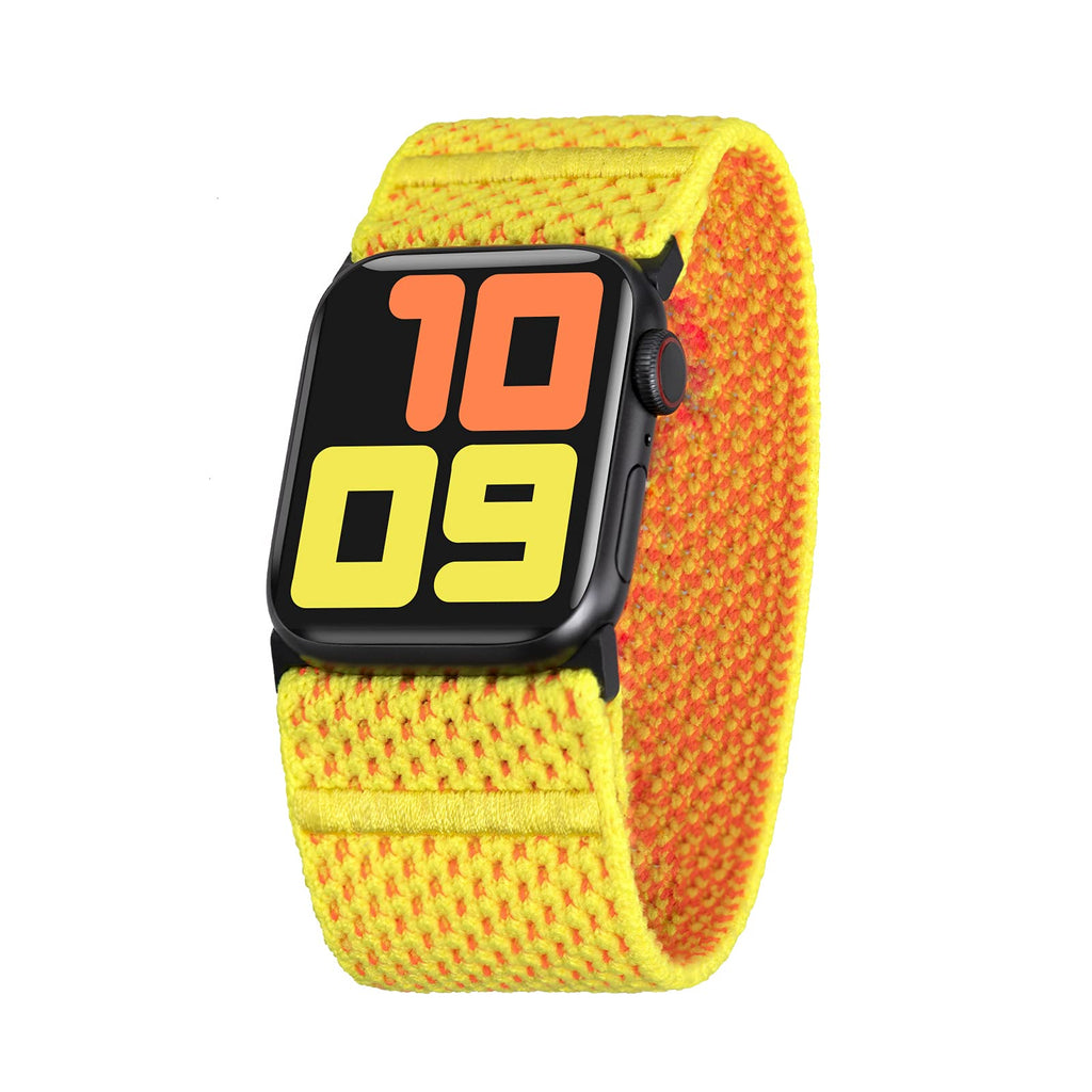 [Australia - AusPower] - Tefeca Air Series Ultra Wide Breathable Knit Sport Band for Apple Watch Sunflower XS fits 5.5-6.0 inch wrist, 38/40/41mm 
