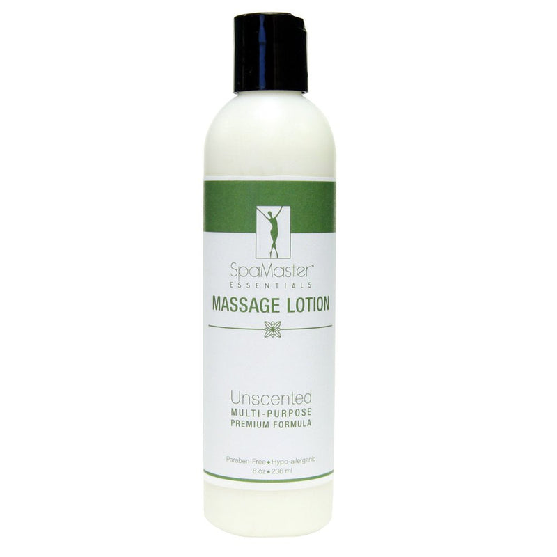 [Australia - AusPower] - Master Massage Unscented Massage Lotion 8oz Oz Bottle 1 Count (Pack of 1) 