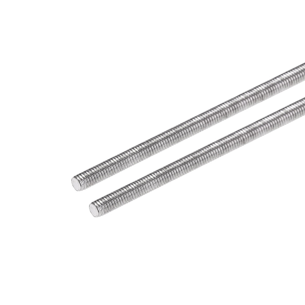 [Australia - AusPower] - uxcell 2Pcs M3 x 200mm Fully Threaded Rod 304 Stainless Steel Right Hand Threads 
