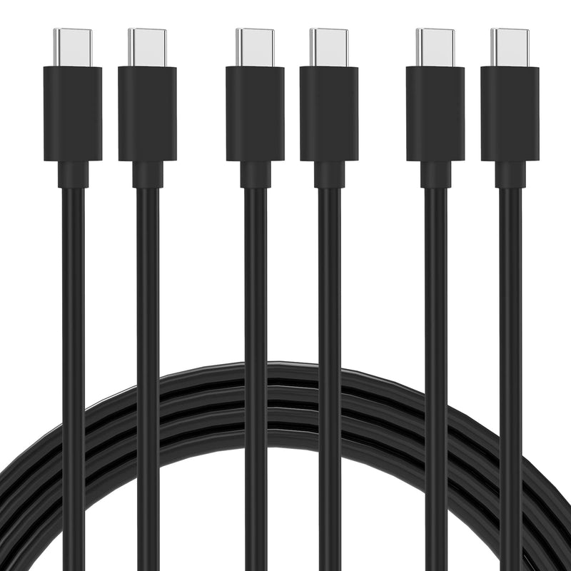 [Australia - AusPower] - Type C to Type C Cable[3Pack 3.3ft], 60W 3A Fast Charging USB C Cable for Samsung Galaxy S22 Ultra/S22+/S22/S21 Ultra/S21+/S21/S20/S10, Note 20 Ultra/20/10/10+, Pixel 6/5/4/4a/3a/3, iPad Pro/Air 3.3 Feet 