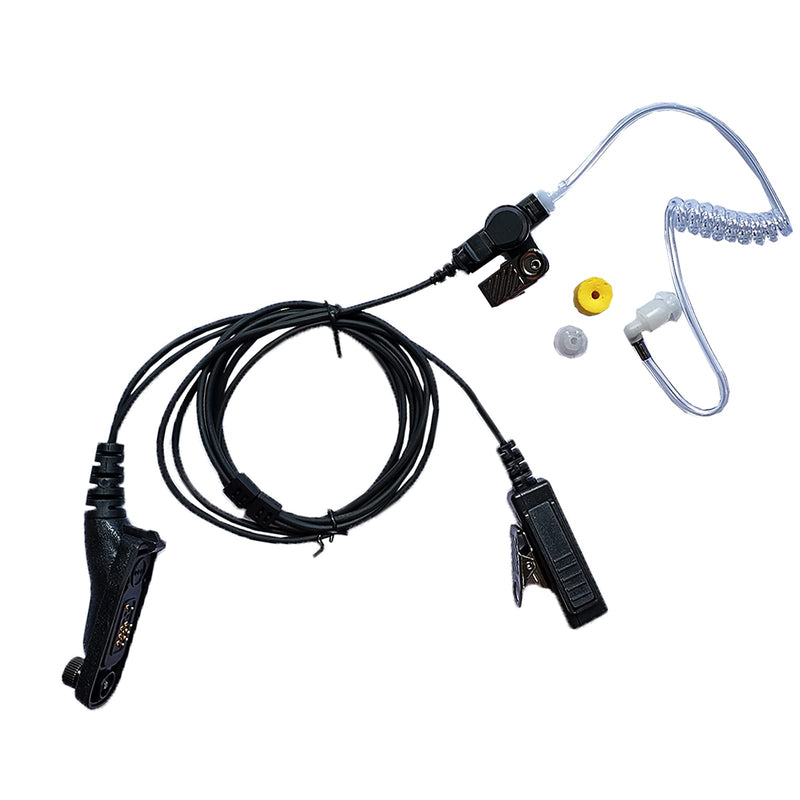 [Australia - AusPower] - RATAOK Earpiece Acoustic Tube Walkie Talkie Headset for Motorola APX6000 APX8000 APX7000 XPR6100 XPR6350 XPR6550 XPR7550 XPR7550e Radio with Mic PTT Memory Foam 