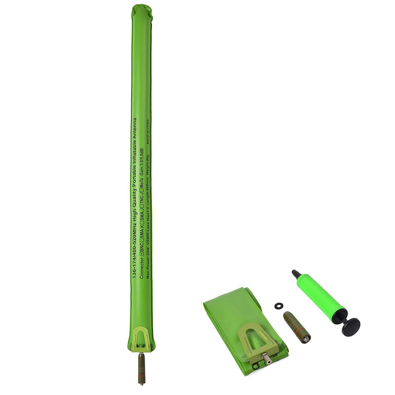 [Australia - AusPower] - TWAYRDIO Dual Band Portable Inflatable Ham Radio Antenna,SMA-Female VHF UHF Long Range Two-Way Radio Antenna for Baofeng UV-5R BF-F8HP BF-888s Kenwood Retevis Handheld Radio 