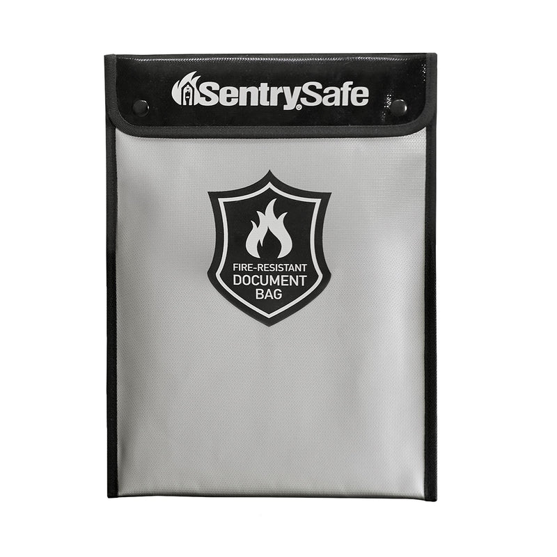 [Australia - AusPower] - SentrySafe Fire and Water Resistant Bag with Zipper for Documents, 5" x 11" x 15", FBWLZ0 Fire Resistant Document Bag Box 