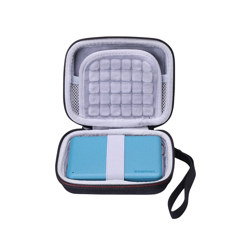 [Australia - AusPower] - L LTGEM EVA Hard Case for Toshiba Canvio Advance 1TB / 2TB / 4TB Portable External Hard Drive USB 3.0 - Travel Protective Carrying Storage Bag 