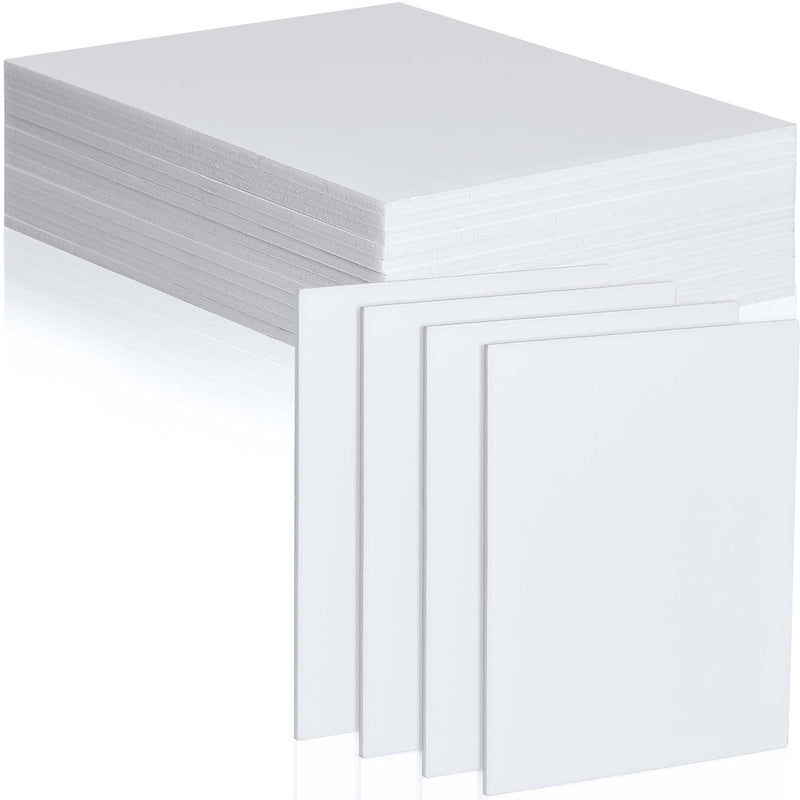 [Australia - AusPower] - 16 Pack Foam Boards 11.7"x16.5", Dveda 0.2" Thick White Foam Core Backing Board, Polystyrene Foam Sheet for Presentations, School, Office Artwork Display, Mounting Photographs 
