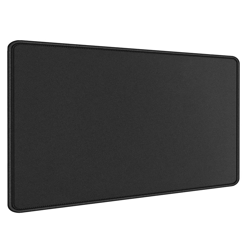 [Australia - AusPower] - Gaming Mouse Pad,Hosimoln Large Mouse Pad Size 27.5x11.8 Thickness 0.12 inches,Premium-Textured Non-Slip & Waterproof Computer Mousepad with Stitched Edges for Gaming, Office & Home-70x30 Black 70x30 Black 