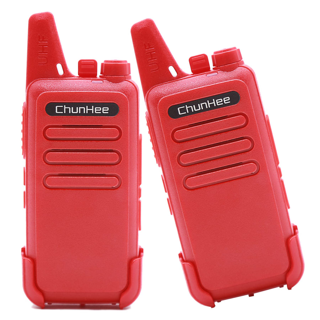 [Australia - AusPower] - ChunHee Intercom Wireless for Home Wireless Intercom Room to Room Communication System, 16 Channel Walkie Talkies Rechargeable Communicator Intercom (2 Pack) 