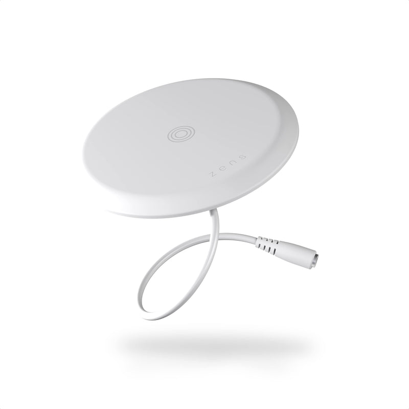 [Australia - AusPower] - Zens Qi-Certified Built-in Wireless Charger 15W White (Easy Installation | Apple & Samsung Fast Charging Standard | Ultra-Thin Design (5mm) | EU/UK/US Power Adapter Included) 
