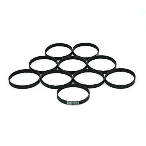 [Australia - AusPower] - RD ROBOTDIGG 220-2gt-6 Endless GT2 Belt 220mm Length 110 Teeth 2GT Synchronous Belt 2mm Pitch 6mm Width GT2 Closed Loop Timing Belt Pack of 5pcs 