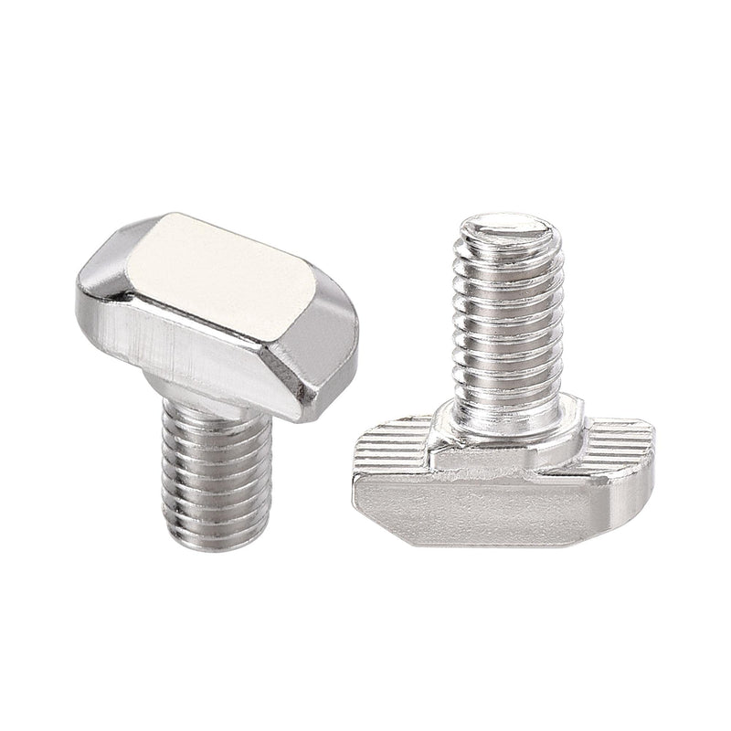 [Australia - AusPower] - uxcell M6x12mm T-Slot Drop-in Stud Sliding Bolt Screw Carbon Steel for 30 Series Aluminum Profile 10pcs 