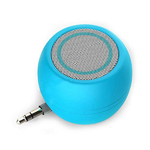 [Australia - AusPower] - I-VOM VOMAUXIN Portable Mini Speaker for iPhoneiPadiPodTablet, 3W Cellphone Speaker with 3.5mm Aux Input, Clear Loud Sound in Compact Golf Size Body (Blue) Rose Gold 