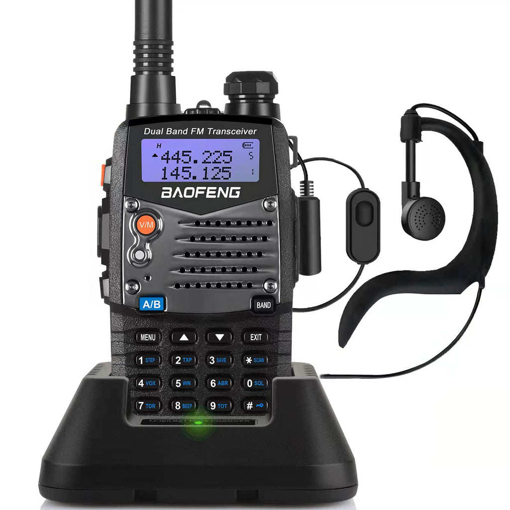 [Australia - AusPower] - Baofeng Two Way Radio，UV5R-A Ham Radio，Dual Band Radio with 2100mAh Li-ion Battery， Portable Walkie Talkies with Includes Full Kit 