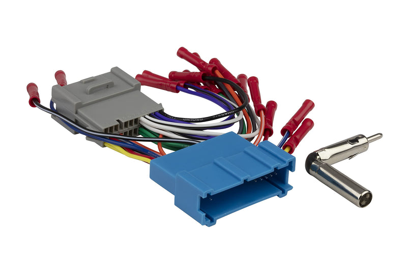 [Australia - AusPower] - Scosche Compatible with Select 1994-2004 GM Vehicles Wire Harness & Antenna Adapter Bundle GM35AB 1994-2004 GM Harness & Adapter Bundle 