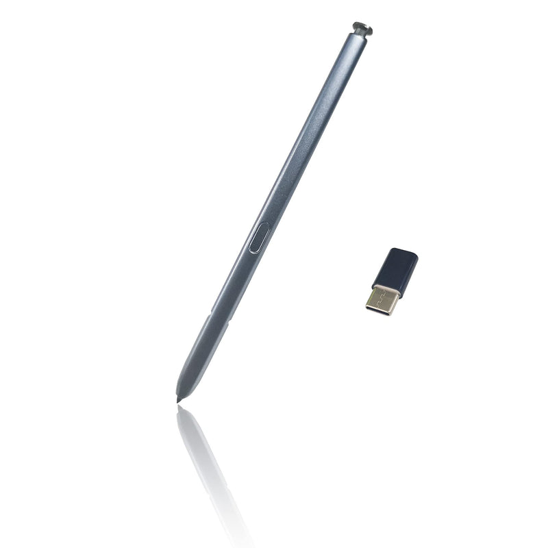 [Australia - AusPower] - Note 20 Stylus Replacement for Samsung S Pen Touch Stylus S Pen Replacement for Galaxy Note 20 5G Stylus Pen S Pen + Type-C Adapter (Black, Without Bluetooth) 