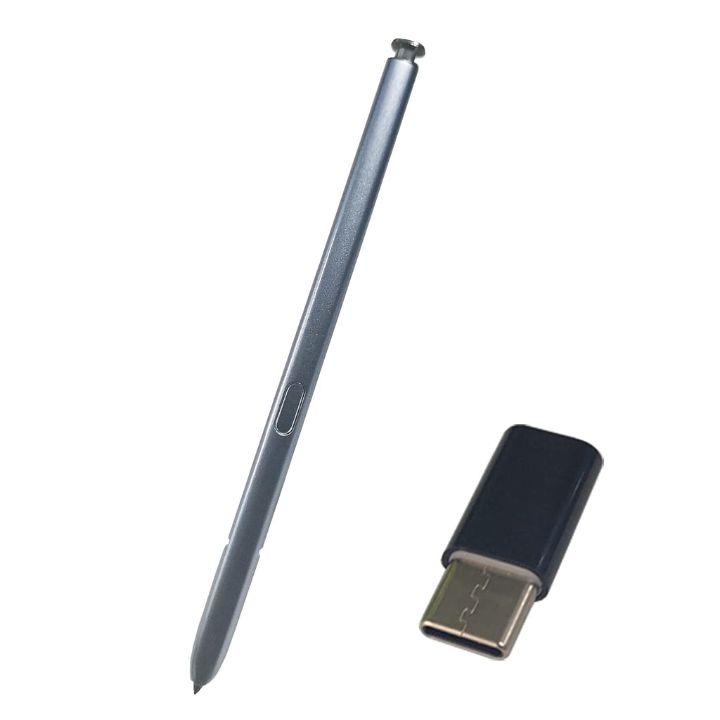 [Australia - AusPower] - Mountain Grey Galaxy Note 20 Stylus Pen Replacement for Samsung Galaxy Note 20 Note 20 Ultra 5G (Without Bluetooth) Stylus Touch S Pen with 1 X C-Type Adapter 
