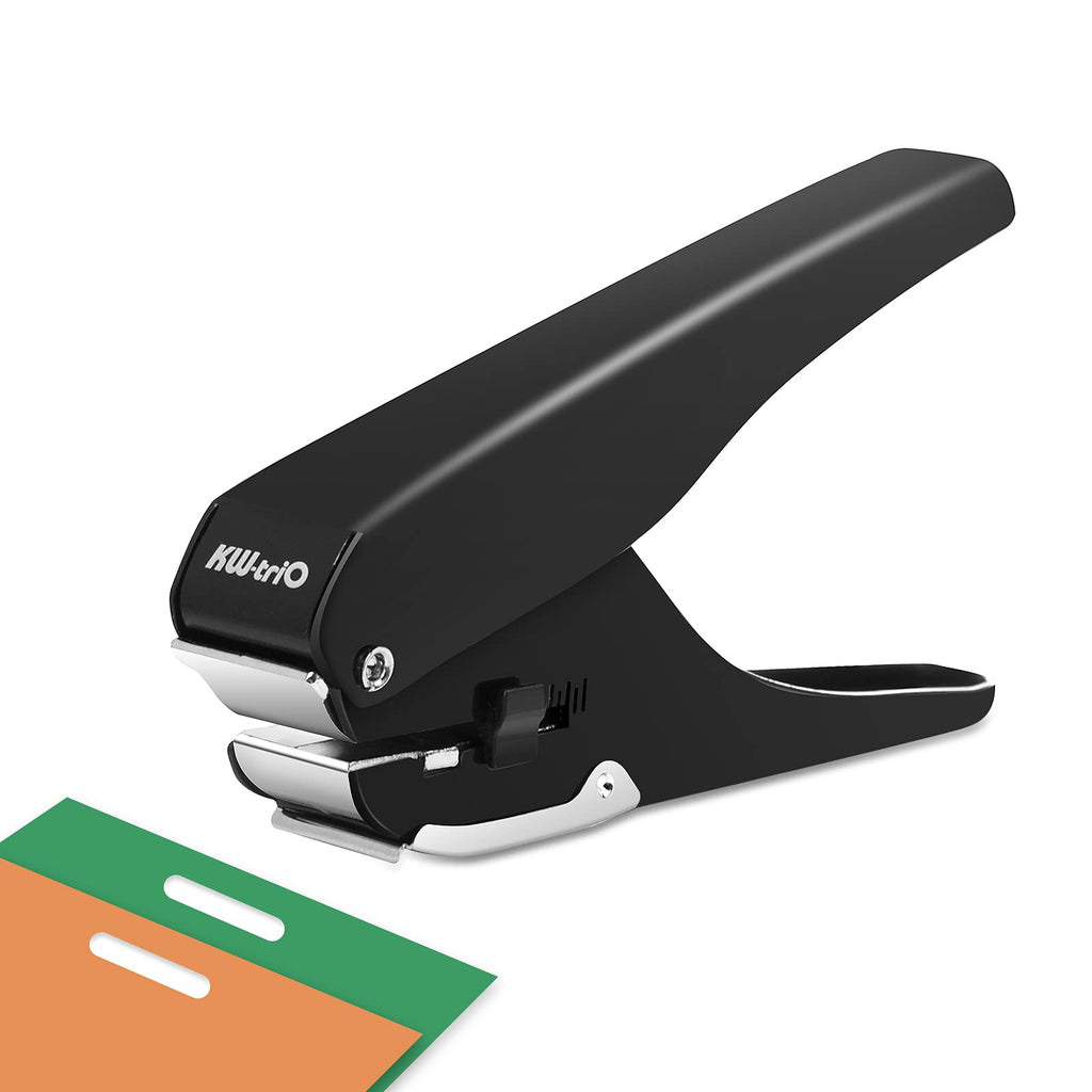 [Australia - AusPower] - Slot Punch Badge Hole Punch for Paper Crafts, Id Card, PVC Slot, Tag and Card Stock, Heavy Duty Hole Puncher for Pro Use, 15mm x 4mm Hole 