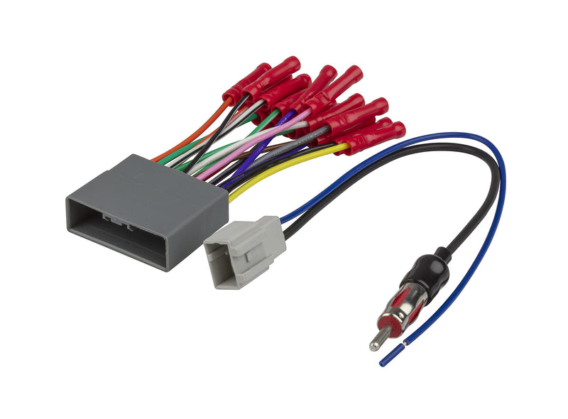 [Australia - AusPower] - Scosche Compatible with Select 2006-2010 Honda Civic Wire Harness & Antenna Adapter Bundle HA0AB 2006-2010 Honda CivicHarness & Adapter Bundle 