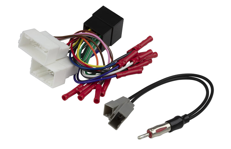 [Australia - AusPower] - SCOSCHE Compatible with Select 2009-17 Hyundai and 2009-16 Kia Vehicles Wire Harness & Antenna Adapter Bundle HY1012AB 2009-Up Kia Harness & Adapter Bundle 