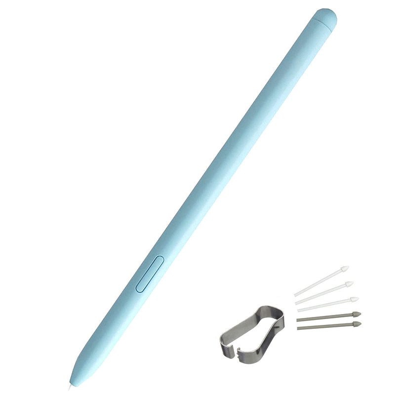 [Australia - AusPower] - HQB-STAR S6 Lite EJ-PP610 S Pen Stylus for Samsung Galaxy Tab S6 Lite EJ-PP610 Stylus Touch S Pen Replacement +Tips/Nibs (Blue) Blue 