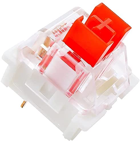 [Australia - AusPower] - Pack 32 OUTEMU Red Switches 3 Pin Key Switch - Gateron& Cherry MX Equivalent DIY Replaceable Switches for Mechanical Keyboard (Red) 