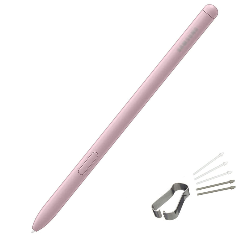 [Australia - AusPower] - HQB-STAR S6 Lite EJ-PP610 S Pen Stylus for Samsung Galaxy Tab S6 Lite EJ-PP610 Stylus Touch S Pen Replacement +Tips/Nibs (Pink) Pink 