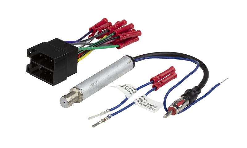 [Australia - AusPower] - SCOSCHE VW1A2B Compatible with Select 1986-2004 VW and Audi Wire Harness & Antenna Adapter Bundle 1986-2004 VW and Audi Harness & Adapter Bundle 