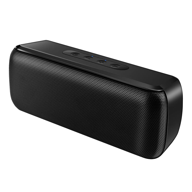 [Australia - AusPower] - LENRUE Bluetooth Speaker,Wireless Portable Speakers with TWS, 12H Playtime,Clear Sound for Home,Travel and Outdoor,Handfree Calls Compatible with for iPhone Samsung Android and More Matte Black 