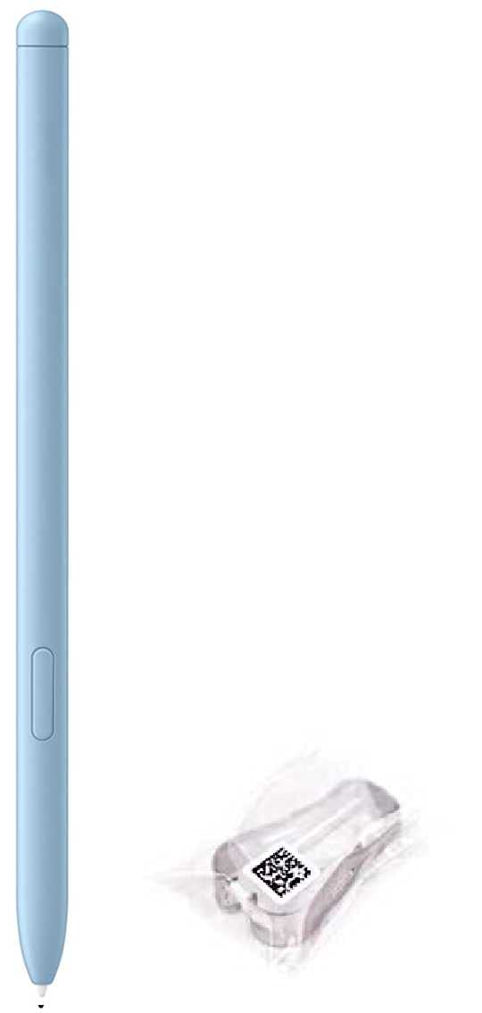 [Australia - AusPower] - ULK Tab S6 Lite Pen Replacement S Pen for Samsung Galaxy Tab S6 Lite (EJ-PP610) Stylus Pen,Tips/Nibs(Angora Blue) Angora Blue 