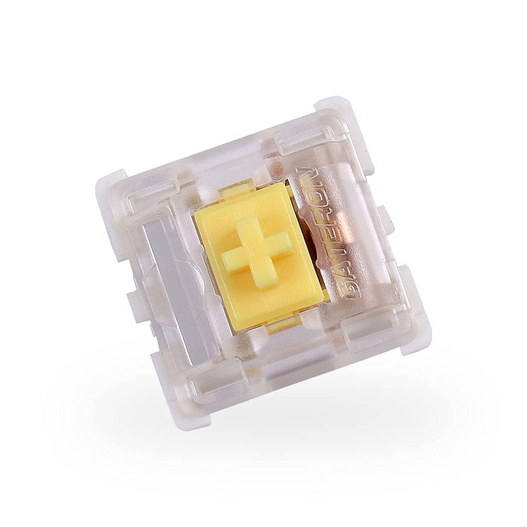 [Australia - AusPower] - Gateron Yellow Switches 3 Pin DIY Suitable for MX Switches Mechanical Keyboard (10 pcs) 10 pcs 