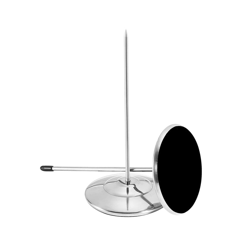 [Australia - AusPower] - 2PCS Bill Fork , Receipt Holder Spike , Stainless Steel Silver Restaurant Receipt Holder, Paper Memo Holder Check Spindle 