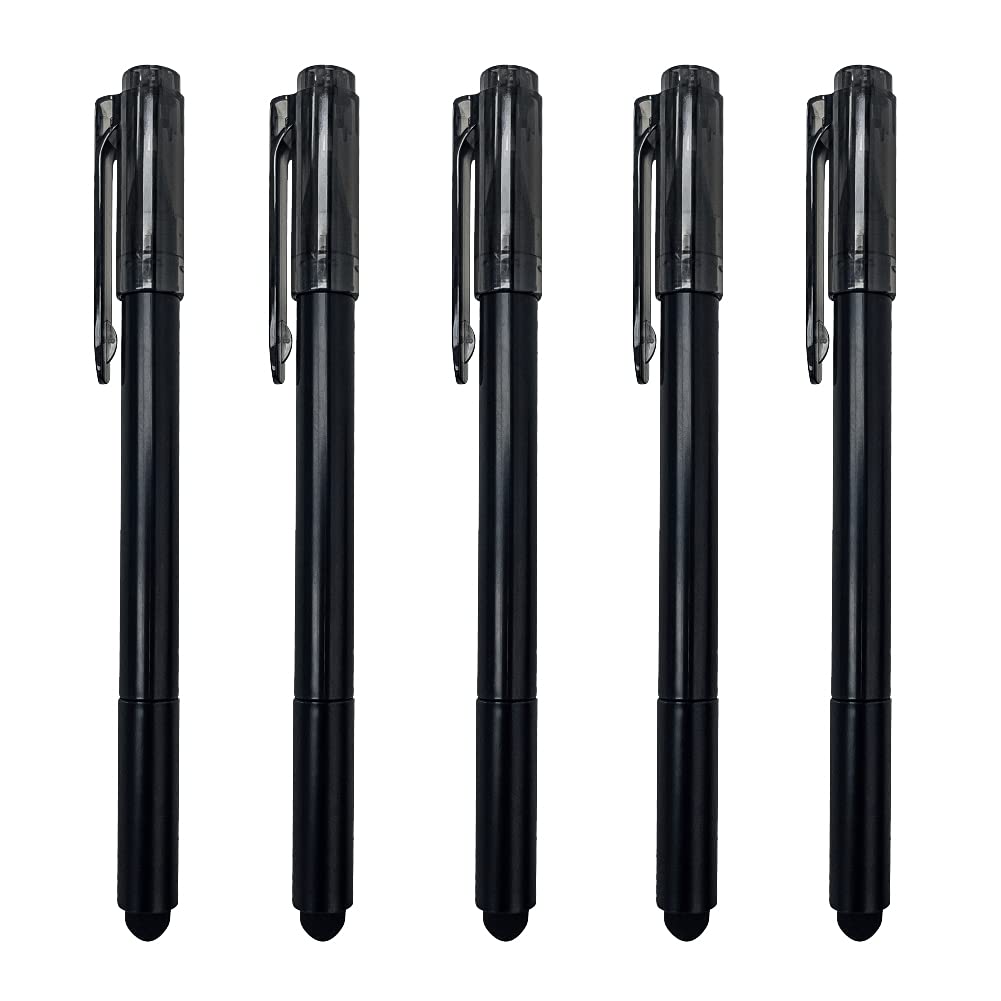 [Australia - AusPower] - UBP-10 Untact Button Pen 2-in-1 Stylus and Ball Pen Non-Touch Refillable Contactless Touch Tool Button Pusher Touchless No Touch Compatible with Smartphone and Tablet Android Smartphone (5PCS) UBP-10(5PCS) 