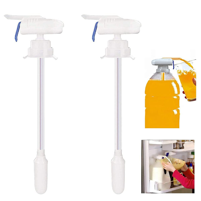 [Australia - AusPower] - Milk dispenser, Automatic Drink Dispenser, Electric Tap for Milk Juice Beer Spill Proof as seen on TV Beverage Dispenser for Party Wedding Decoration Outdoor Home Kitchen 2 PACK 